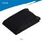 Iceberg 96"L x 30"W Stretch-Fabric Table Cover, Black (16531)~#|#~0D4E3317-8F97-4FF6-B4C1F7BC4E92BADC_sc7