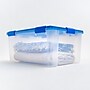 Iris 60 Quart Storage Container with Lid, Plastic, Clear (500197)~#|#~0D543192-B980-4717-9572E866BFB1F906_sc7