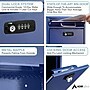 AdirOffice Indoor/Outdoor Interoffice Mailbox, Blue (631-04-BLU-KC)~#|#~0D595B96-5860-4FDF-BAC23CA30260E93D_sc7