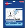 Avery Laser/Inkjet Decorative Edge Multipurpose Labels, 2" x 3", White, 200 Labels/Pack (94060)~#|#~0D5AECA1-A118-4D4B-92789DD550744EE6_sc7