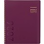 2026 AT-A-GLANCE Contemporary 8.25" x 11" Weekly & Monthly Planner, Faux Leather Cover, Purple (70-940X-14-26)~#|#~0D5ED159-F097-4A88-8950544373736027_sc7