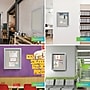 Ghent Vinyl Bulletin Board, Satin Frame, 2' x 1.5' (PA12418VX-185)~#|#~0D631698-0DF1-4AA8-AE38E0D23B9D9BA4_sc7