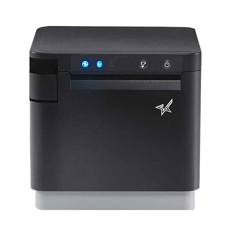 Star Micronics 39654010 mC-Print3 Direct Thermal POS Receipt Printer, Ethernet/USB/Bluetooth/Lightning, Black image 1