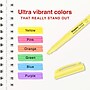 Staples Hype Stick Highlighter, Chisel Tip, Assorted, 12/Pack (ST62944)~#|#~0D6896AD-E0CE-490A-9C3ED9E2FA2D5C62_sc7