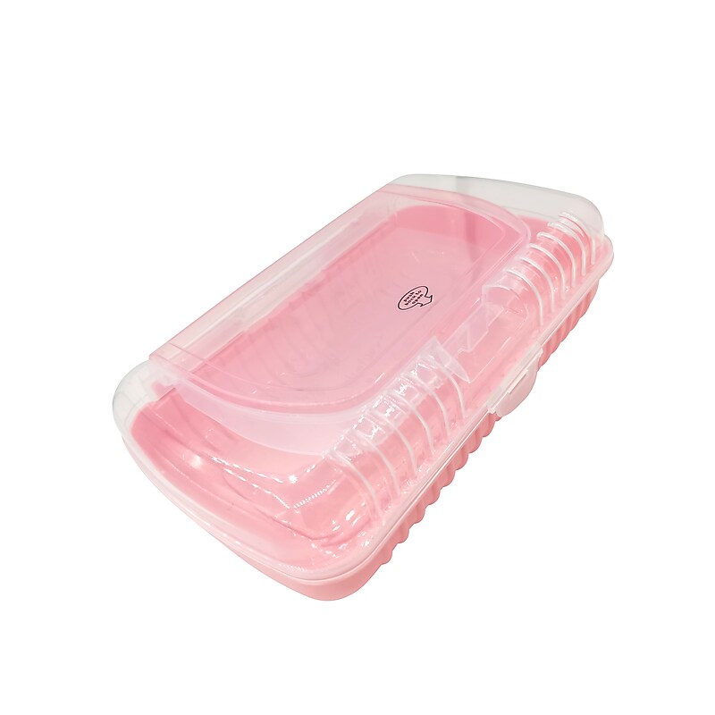 Pep Rally Lid Polypropylene Pencil Cases, PP, Each (61750) image 1