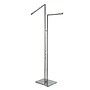 Nahanco Metal 2-Way Garment Rack, Chrome (K22)~#|#~0D6DAAA1-6B6B-49B8-B1F4CAF1DA15C5D5_sc7