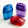 Staples® Manual Pencil Sharpener, Assorted Colors (10898-CC)~#|#~0D733FA4-D799-46A5-9A66D25779E6E8EC_sc7