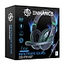 ENHANCE GX-H5 Noise Cancelling Stereo Gaming Headset, 3.5mm, Green (ENGXH50100GNWS)~#|#~0D751596-5D0E-44B5-941603CDE5D5710D_sc7