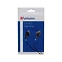 Verbatim Wired Ambient Sound Headphones, Black, 50/Carton (99711CT)~#|#~0D7C6788-CCAC-47C1-884101F2D1D22E32_sc7