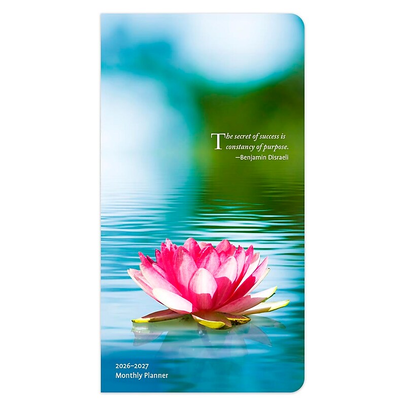 2026-2027 BrownTrout Inspiration 3.5" x 6.5" Monthly Planner (9798330703906) image 1