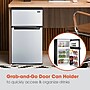 Magic Chef Mini Refrigerator w/Freezer, 3.1 Cu. Ft., Stainless Look (HMDR310SE)~#|#~0D81A307-61B5-412A-A9A61BE27B96E3C8_sc7