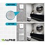 Alpine Industries Hemlock Series Hand Dryer Wall Guard, Silver (400-WALLG-MK)~#|#~0D860A16-32D4-4B30-9CEFADE1C8AF3478_sc7