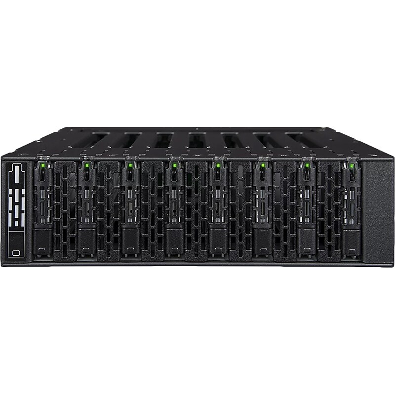 Icy Dock ToughArmor M.2 PCIe 4.0 NVMe SSD Enclosure for External 5.25" Drive Bay, Black (MB873MP-B V2) image 1