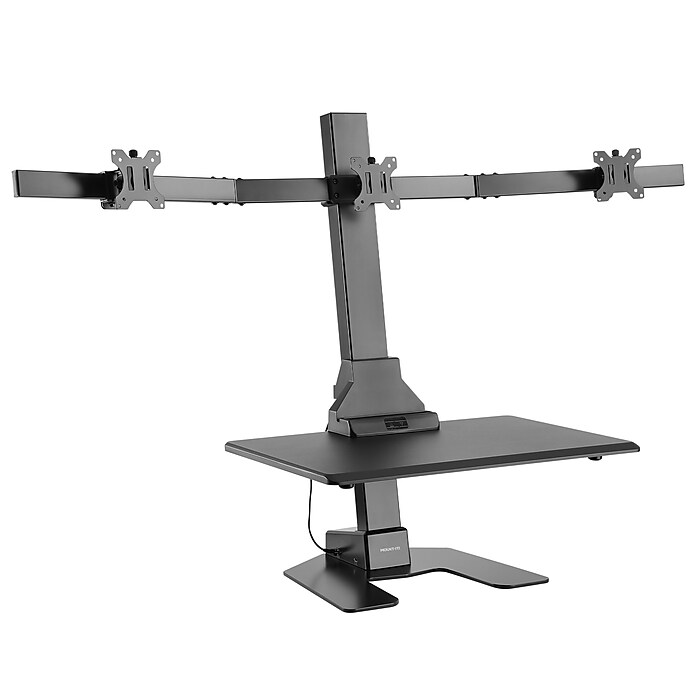Mount-It! Electric Adjustable Triple Monitor Standing Desk