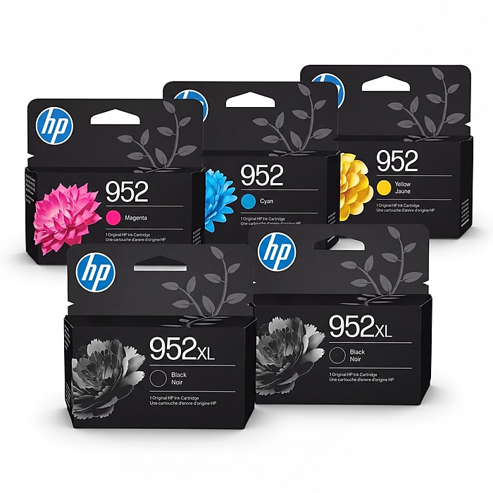 LP トルペイド HP 952XL/952 Black High Yield and Cyan/Magenta/Yellow Standard