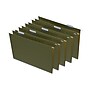 Staples Heavy Duty Box Bottom Hanging File Folder, 2" Expansion, 1/5-Cut Tab, Legal Size, Standard Green, 25/Box~#|#~0D90D138-0BFB-4883-9FB8741C056A15D3_sc7