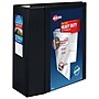Avery Heavy Duty 5" 3-Ring View Binders, D-Ring, Black (79-606)~#|#~0D93C9E3-82BF-4C6A-A235EF069403F026_sc7