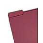 Smead File Folders, 1/3-Cut Tab, Letter Size, Maroon, 100/Box (13093)~#|#~0D955DB9-E861-4F4F-846FADA6EFE73F0C_sc7