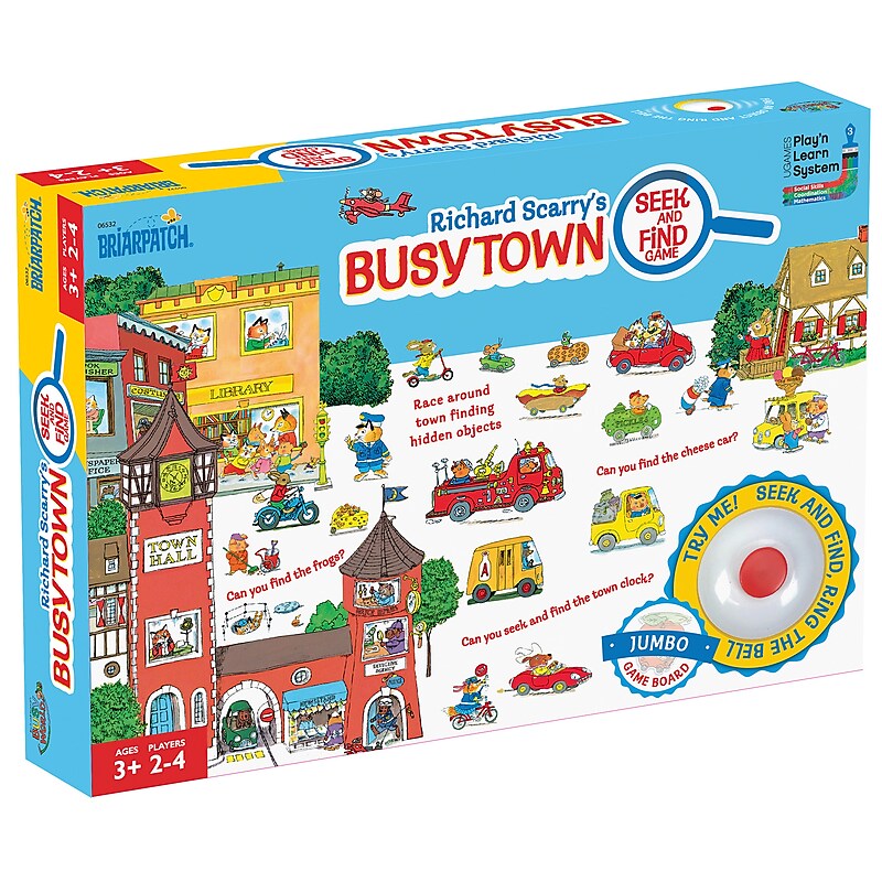 Briarpatch Richard Scarry Busytown Seek and Find Game (UG-06532) image 1