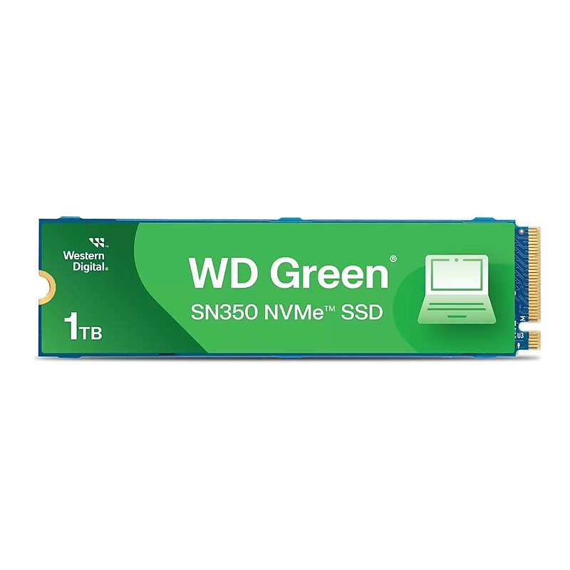 WD Green 1TB M.2 PCI Express Internal Solid State Drive, QLC (WDS100T3G0C-00AZL0) image 1