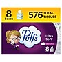 Puffs Ultra Soft Facial Tissue, 72 Tissues/Box, 8 Boxes/Pack (61971)~#|#~0D9DCC4D-BF84-4B4E-B2F9E58B173F0D1D_sc7