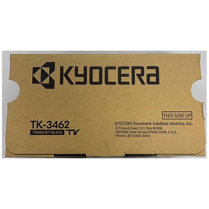 Kyocera TK-3462 Black High Yield Toner Cartridge, Prints Up to