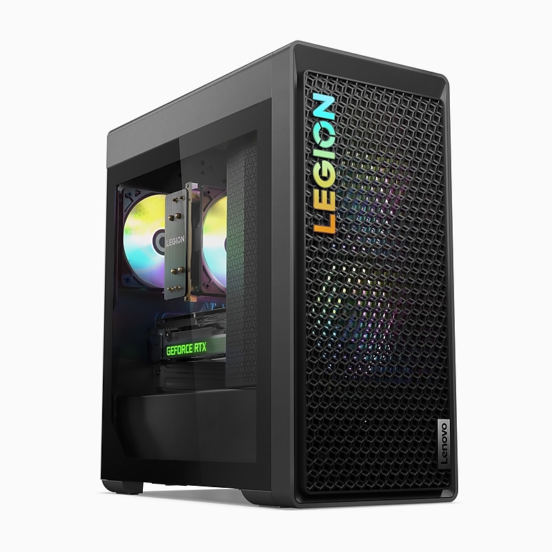 Lenovo Legion T5 Gaming Desktop Computer, Intel Core i7-13700F, NVIDIA GeForce RTX 4060, 16GB RAM, 512GB SSD, Windows 11 Home image 1