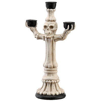 National Tree Company Skeleton Candelabra