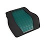Mind Reader Memory Foam Ergonomic Lower Back Cushion Posture Corrector, Black/Blue (MEMCUSHGL-BLK)~#|#~0DA9C4F6-2639-4E6D-8D948EF85FD55D5C_sc7