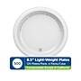 Dixie Basic 8.5" Paper Plates, White, 500/Carton (DBP09WCT)~#|#~0DACD1AE-EFFF-4D22-949FFB0BFDF51898_sc7