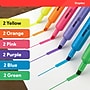 Staples Hype Tank Highlighters, Chisel Tip, Assorted, Dozen (29204-CC)~#|#~0DB039C1-858B-4A4B-9EF2386DCAC8F4D5_sc7
