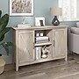 Bush Furniture Key West 30" Accent Cabinet with Doors and 4 Shelves, Washed Gray (KWS146WG-03)~#|#~0DB32EAD-7B2D-48FB-A671B3F89B0D9799_sc7