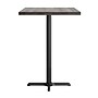 Flash Furniture Bennett Wooden Commercial Indoor Table, 48" x 30", Dark Brown Top/Black Base (GSF3048DBT2230B)~#|#~0DB98446-FE4B-4928-9FA7ECD97541A424_sc7