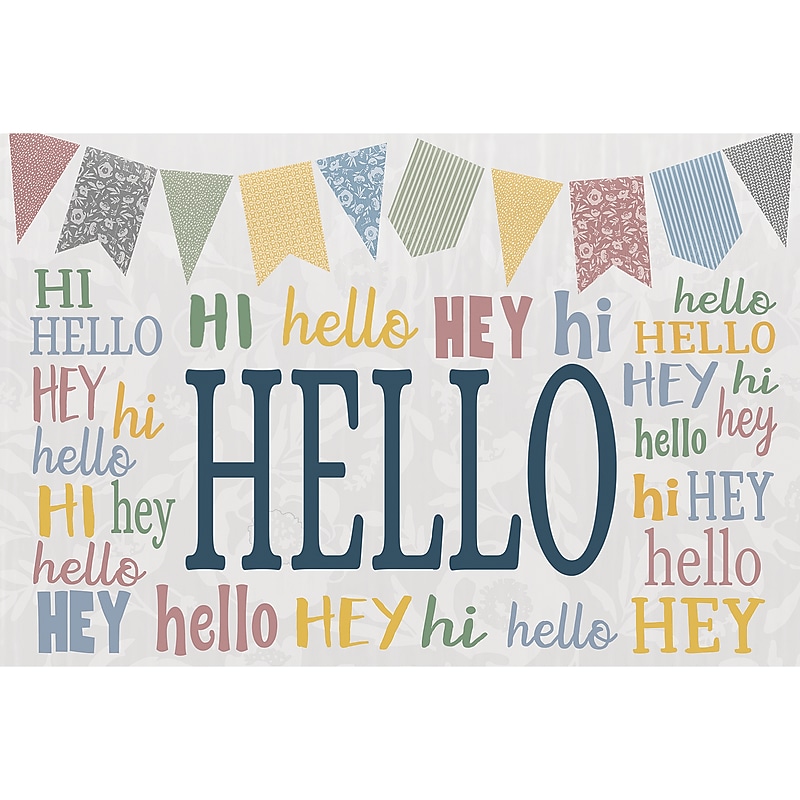 Teacher Created Resources Cottage Hello Uncoated Postcards, Multicolored, 30 Cards/Pack, 6/Bundle (TCR7190-6) image 1