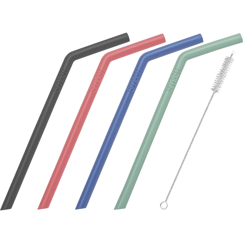 Smash Straws, Assorted Colors, 4/Set (8278) image 1