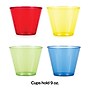 Creative Converting 9 oz Assorted Colors Plastic Tumblers, 144/Pack (338355)~#|#~0DD21128-B345-4237-A68BBCE496EF5FF1_sc7