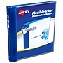 Avery 1/2" 3-Ring Flexible Poly Binders, Blue (17670)~#|#~0DD430BB-18A0-4008-A4DBDC1C9B1AB383_sc7
