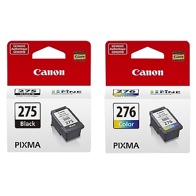 Canon 275XL/276XL Black/Tri-Color High Yield Ink Cartridge, 2/Pack (CAN275H762PK-VB) Sansujyuku sansujyuku.com