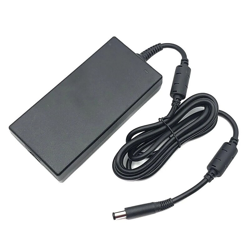 Dell 180W AC Adapter for Dell Inspiron, Latitude, Precision, and XPS Laptop, Black (47RW6) image 1
