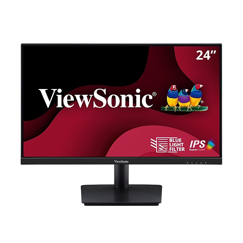ViewSonic 24" 75Hz LCD Monitor, Black (VA2409M) image 1