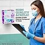 Viva Comfort Double Glove Dispenser, Clear (ADI902-02-MK)~#|#~0DDCCA89-5E64-44E9-9E1DD68F07002D6F_sc7