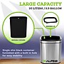 Alpine Industries Stainless Steel Trash Can with Liner, 10.6 Gallon, 2/Pack (ALP470-20L-2PK)~#|#~0DDCFAD4-5EF1-4403-A7C3069EEBDAF96E_sc7