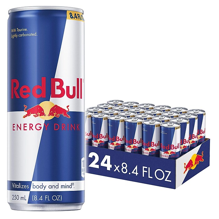 Red Bull Original Energy Drink, 8.4 oz., 24/Carton (RBD99124