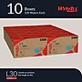 WypAll GeneralClean L30 Cleaning Cloths, 10" x 10.8", White, 12 Sheets/Box, 10 Boxes/Carton (03086)~#|#~0DE486C9-F676-4E0F-A7C7DFCAE66B121C_sc7