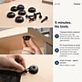 Turonic DM2 Cable Under Desk Management Kit, Black (DM2)~#|#~0DE7CBA6-D63A-4CB8-9B90C8BEC7CAF953_sc7