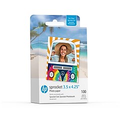 HP Sprocket 3.5 x 4.25