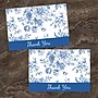 Great Papers Blue Floral Toile General Use Thank You Notecard Kits, Multicolored, 24/Pack (2025020)~#|#~0DECA523-A54F-416A-916AF3AB7A2195A1_sc7