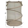 Household Essentials Collapsible Hamper, Mesh, Taupe (HE1158)~#|#~0DEEF0D6-E13B-4920-8AA4A23AFB6F810A_sc7
