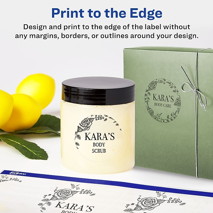 Avery Laser/Inkjet Round Multipurpose Labels, 1.5