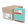 Staples Pastel 30% Recycled Color Copy Paper, 20 lbs., 8.5" x 11", Turquoise, 500 Sheets/Ream, 10 Reams/Carton (4141)~#|#~0DF4F8E3-D77C-4AC2-8C14857794EDA979_sc7